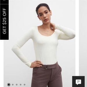 Club Monaco Luxe Ballerina Top sz XS